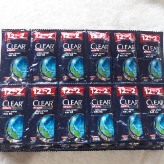 Dầu Gội Dây Cear Men Cool Sport Bạc Hà (12 gói+2)