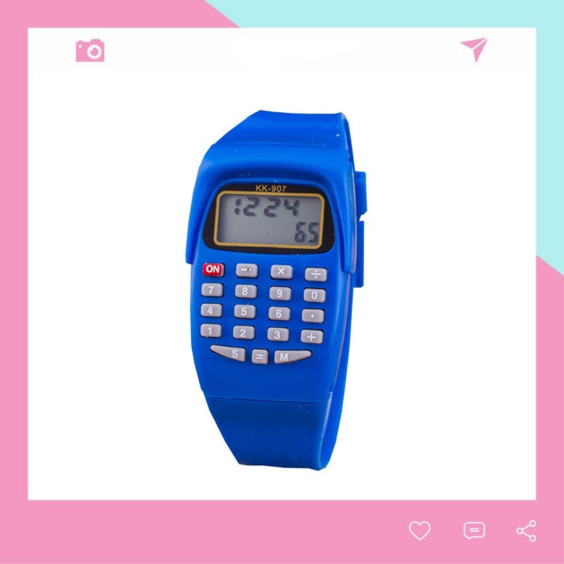 Đồng hồ thông minh nam nữ kết hợp máy tính DH76 hot trend