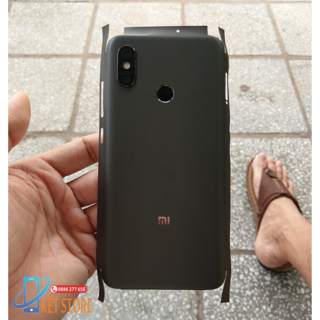 Skin dán mặt lưng full viền Xiaomi Mi8, Mi9, Mi8SE, Mi9SE, Mi8Pro, Redmi Note 7Pro cắt lộ LOGO đẹp mắt