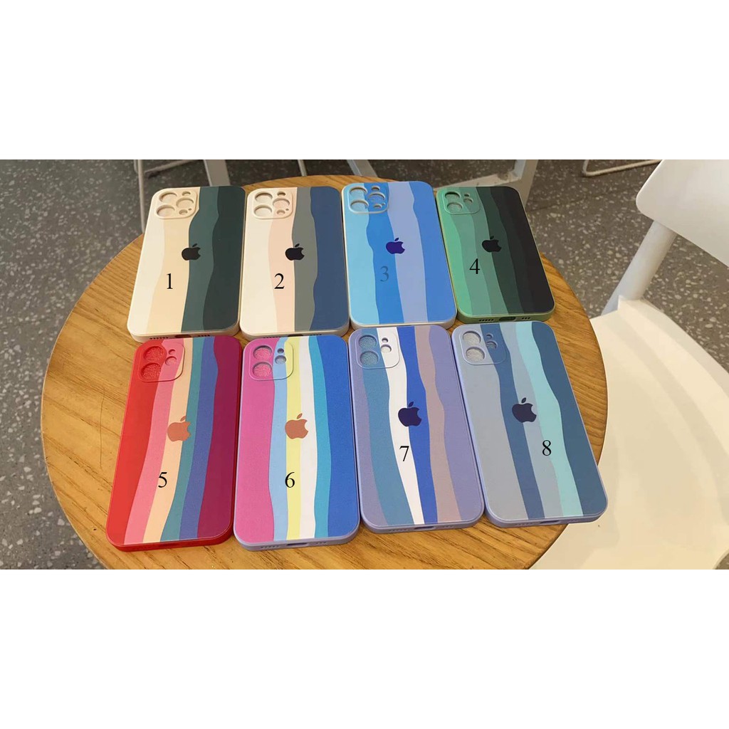 Ốp lưng iphone Color cầu vồng cạnh vuông BVC 6/6plus/6s/6splus/7/7plus/8/8plus/x/xs/11/12/pro/max/plus/promax Link 2 | BigBuy360 - bigbuy360.vn