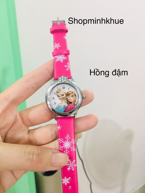 Đồng Hồ Trẻ Em bé gái Elsa Và Anna mặt kính hàng xịn sale giá sốc | BigBuy360 - bigbuy360.vn