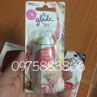 Set lọ tinh dầu thay thế Glade
