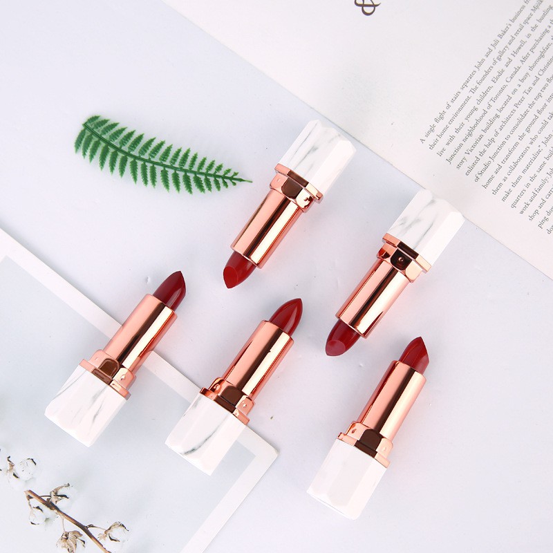 Matte Lipstick Moisturizing Waterproof Lip Makeup Korean lipstick Tint 5 Colors