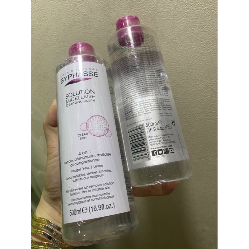 NƯỚC Tẩy trang Byphasse Solution Micallaire Face 500ml | BigBuy360 - bigbuy360.vn