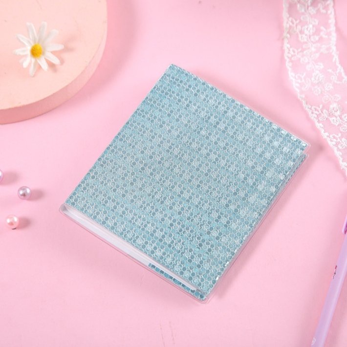 Album ảnh 64 hình 6x9 cm - sổ đựng lomo card, hình kim tuyến