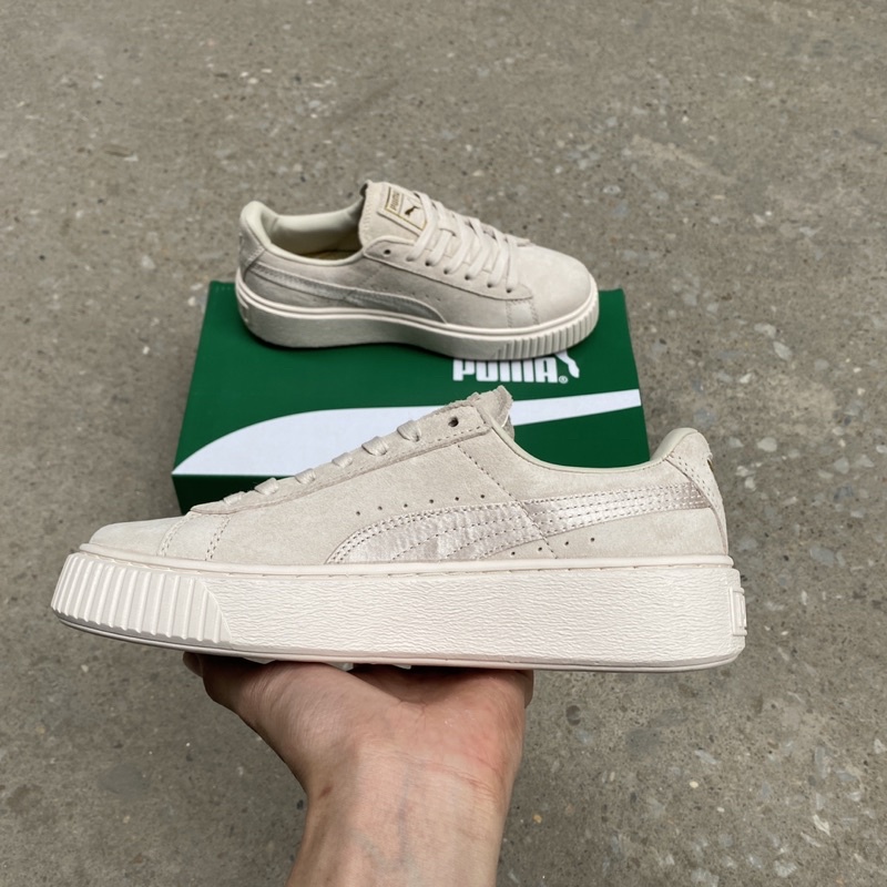 Giày Thể Thao Pu_ma da lộn nữ loại đẹp