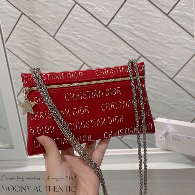 Ví pouch Dior gift Auth