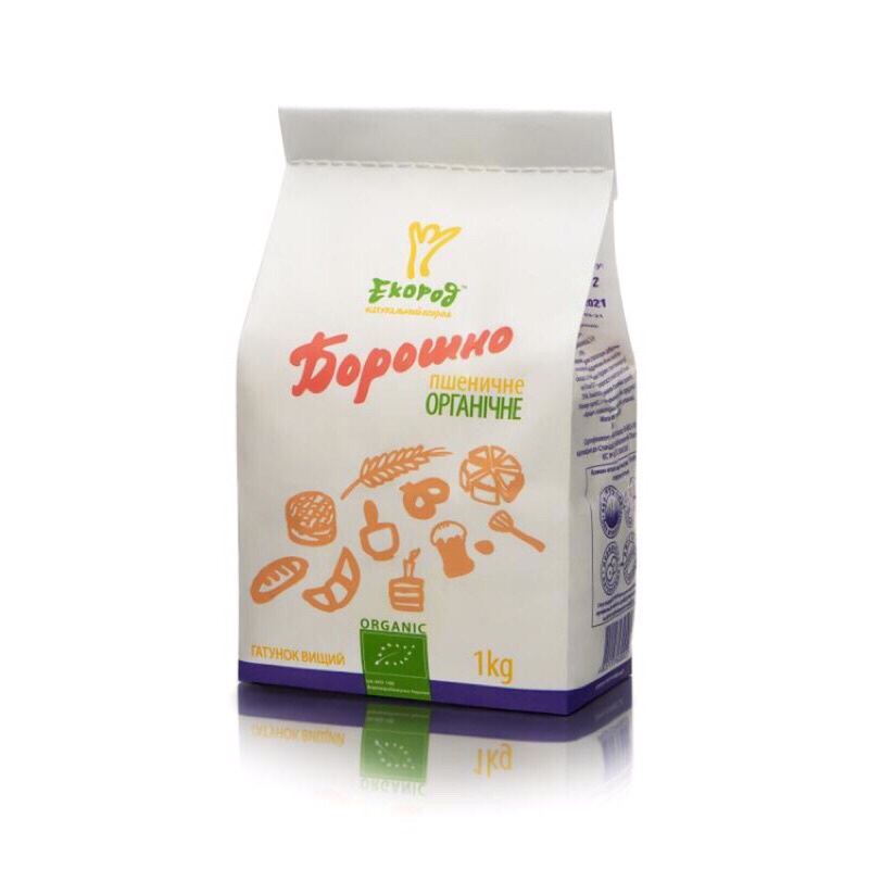 [Bao bì mới chống mot ] Bột mì đa dụng hữu cơ Ecorod Ukaraina - Date 7/2023