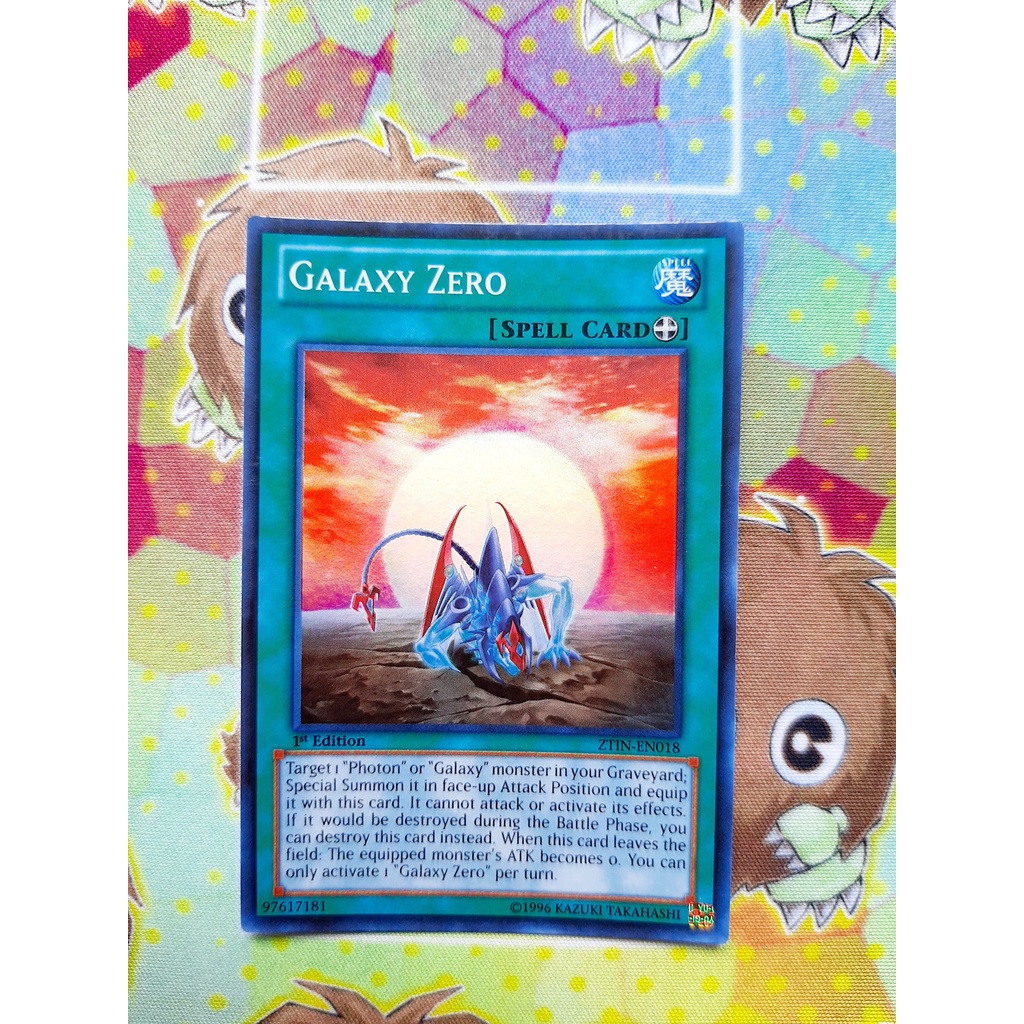 Thẻ Bài Yugioh Mint90 Spell Galaxy Zero - ZTIN-EN018 - Super Rare