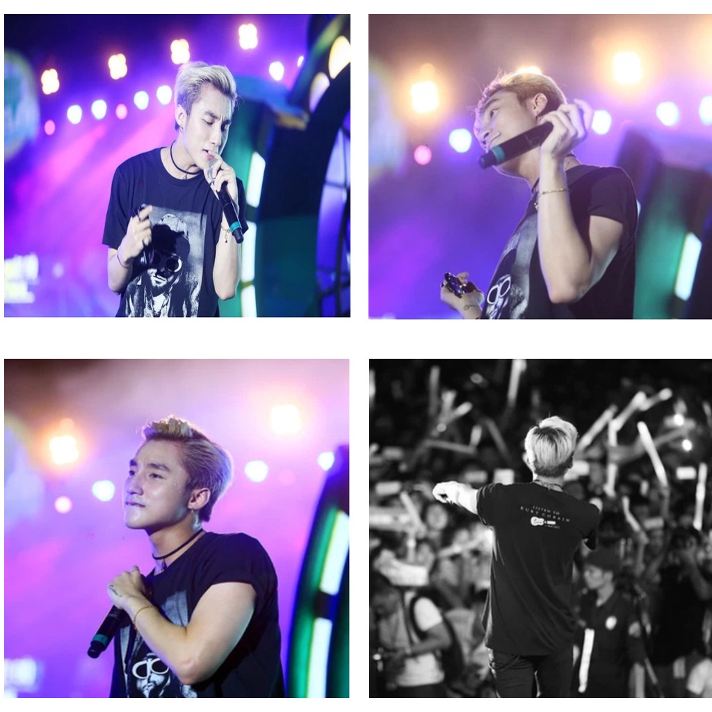 Áo thun Kurt Cobain Sơn Tùng MTP đen