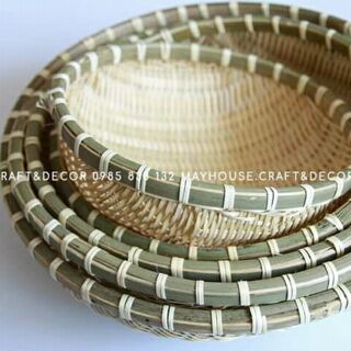 Rá tre vo gạo trang trí việt nam