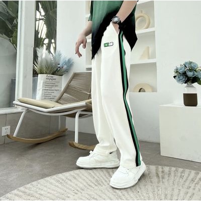 Quần ống rộng UNIFUN kiểu dáng suông MK A quần unisex chất poly cao cấp trẻ trung phong cách Hàn Quốc