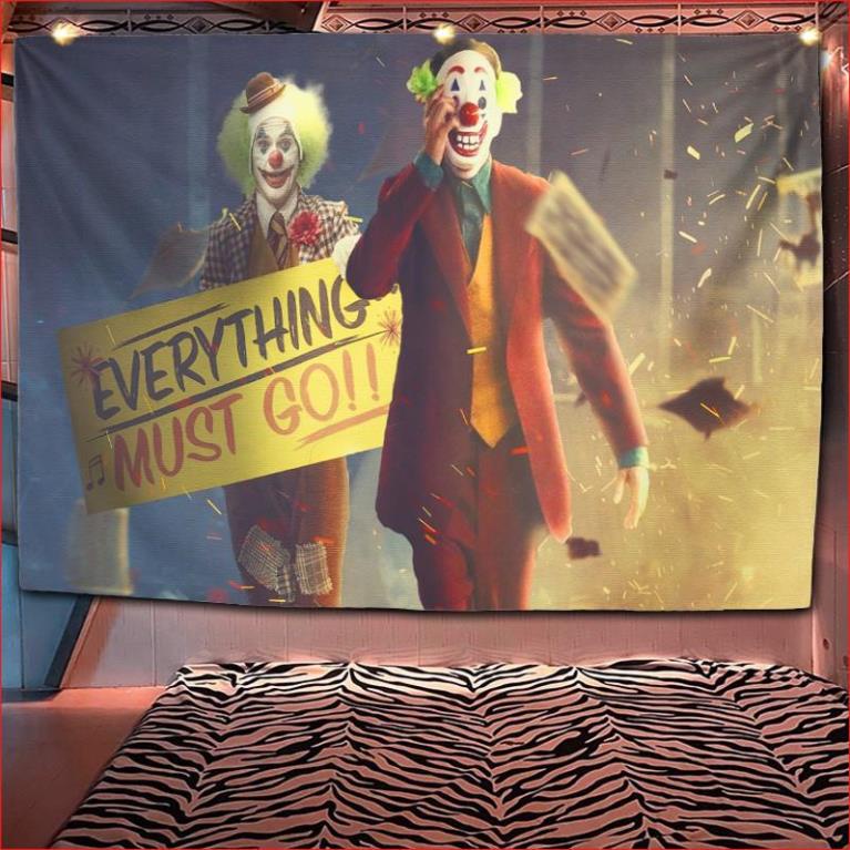 Joker 14  Thảm treo tường trang trí phòng ngủ - Tranh vải decor vintage, in hình theo yêu cầu.