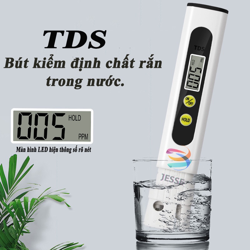 Bút thử nước TDS JESSE kiểm tra chất rắn có trong nước.