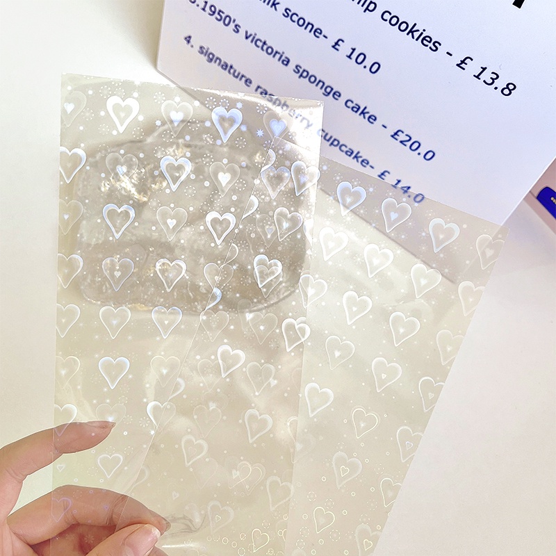 Set 5 Tấm Nhãn Dán Trong Suốt Ánh Nhũ Lấp Lánh Chống Thấm Nước DIY Dành Cho Học Sinh