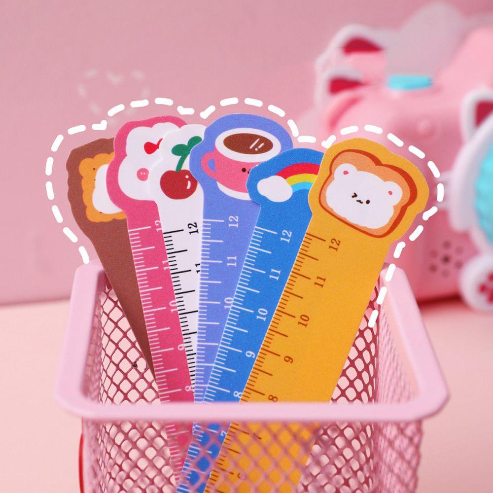 Thước Thẳng 12cm Di Động Có Thể Uốn Cong Dễ Thương Đa Ứng Dụng Cho Bé