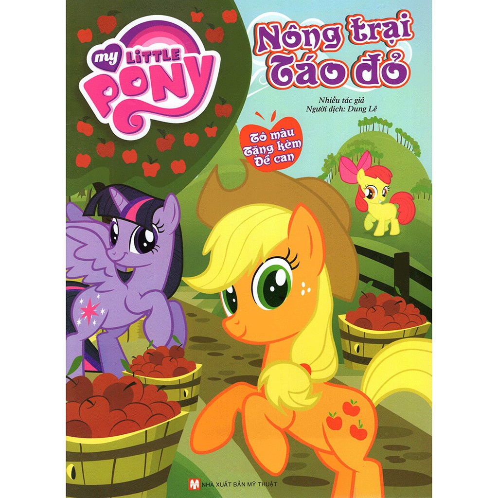 Sách - My Little Pony - Nông Trại Táo Đỏ