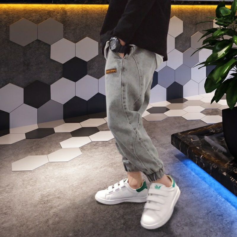 Quần jean size đại jogger cho bé trai
