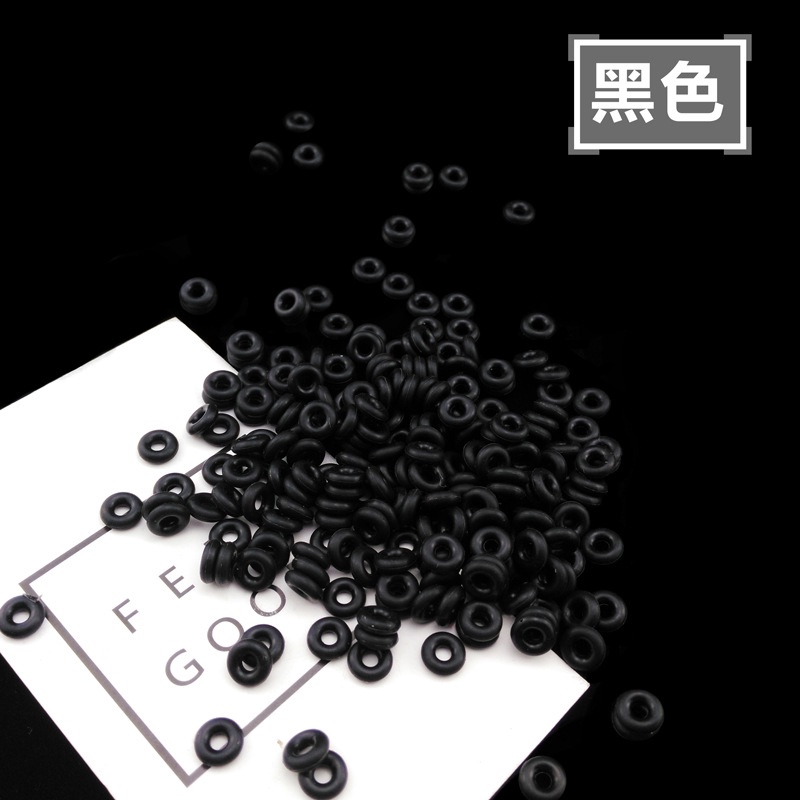 (10 cái)Vòng đệm silicon, Nguyên liệu làm vòng tay handmade