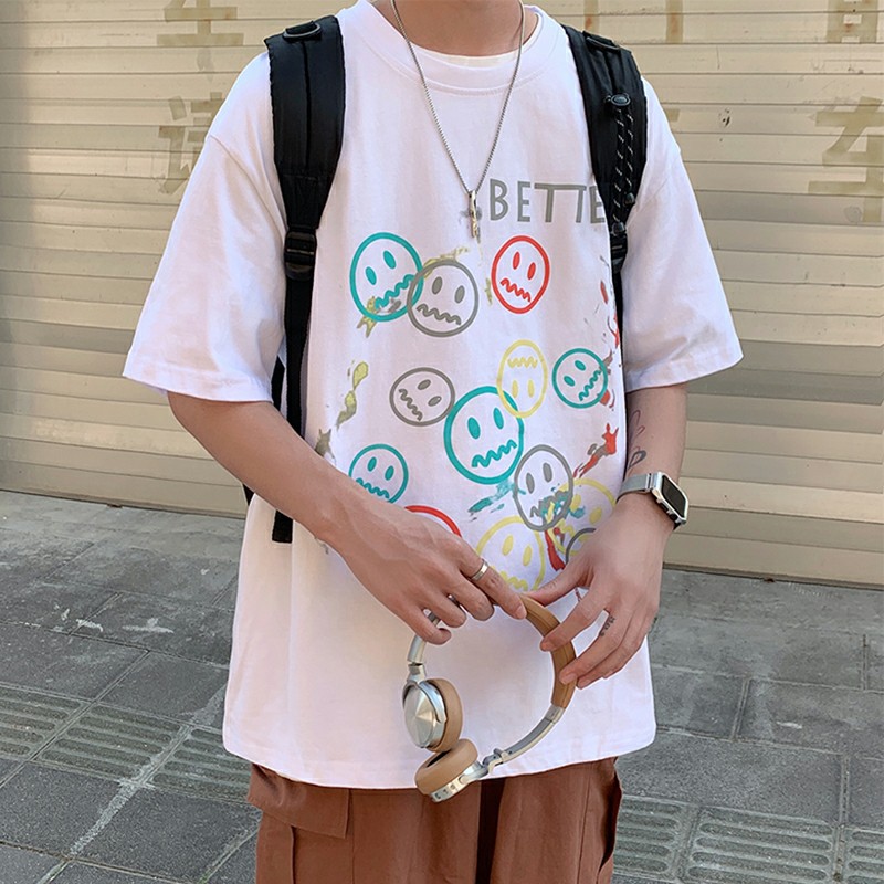 Áo thun tay lỡ nam nữ, áo phông unisex form rộng chất cotton mát mịn thấm hút mồ hôi in hình that | BigBuy360 - bigbuy360.vn