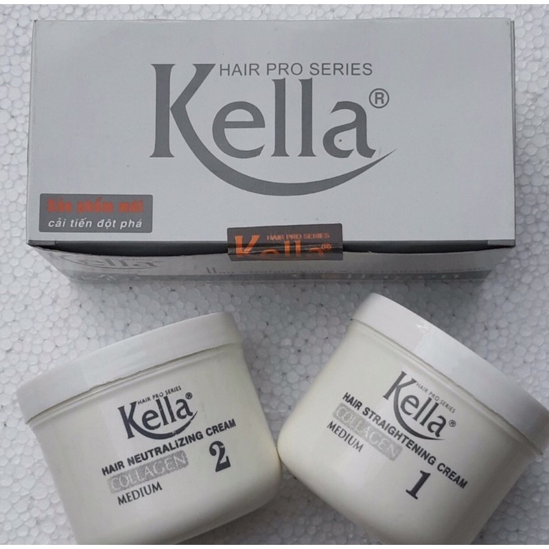 Kem duỗi collagen KELLA Strong 500ml*2