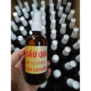 Tinh dầu quế xịt phòng chai thủy tinh 100ml