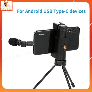 Saramonic Smartmic UC Mini - Micro Thu Âm Cho Điện Thoại Android Chuẩn Cắm USB Type-C [HÀNG CHÍNH HÃNG]