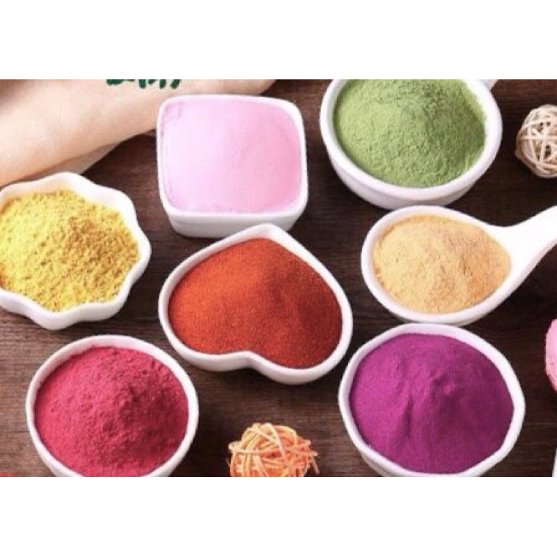 100g bột củ quả tự nhiên tạo màu trong nấu ăn