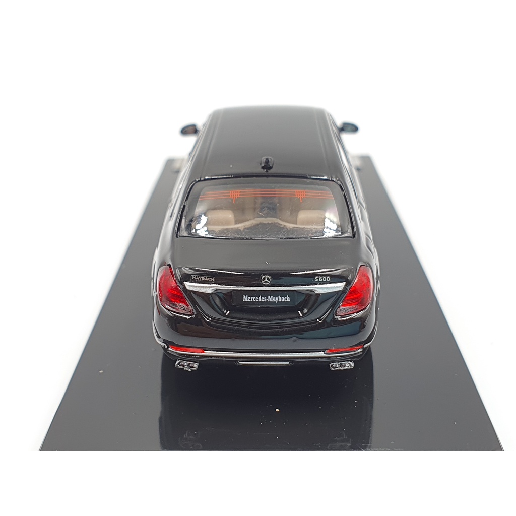 Xe Mô Hình Mercedes - Maybach S600 Pullman  1:64 Stance Hunters (Đen)