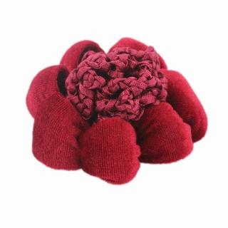 KANNERT Lưới búi tóc phối nhung co giãn thời trang cho nữ