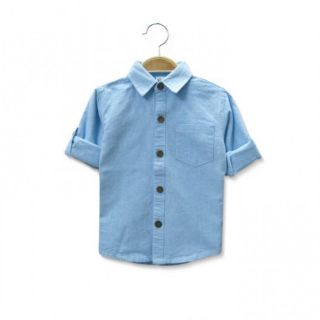 Áo sơ mi bt dài tay giả jeans lk0014 - lovekids