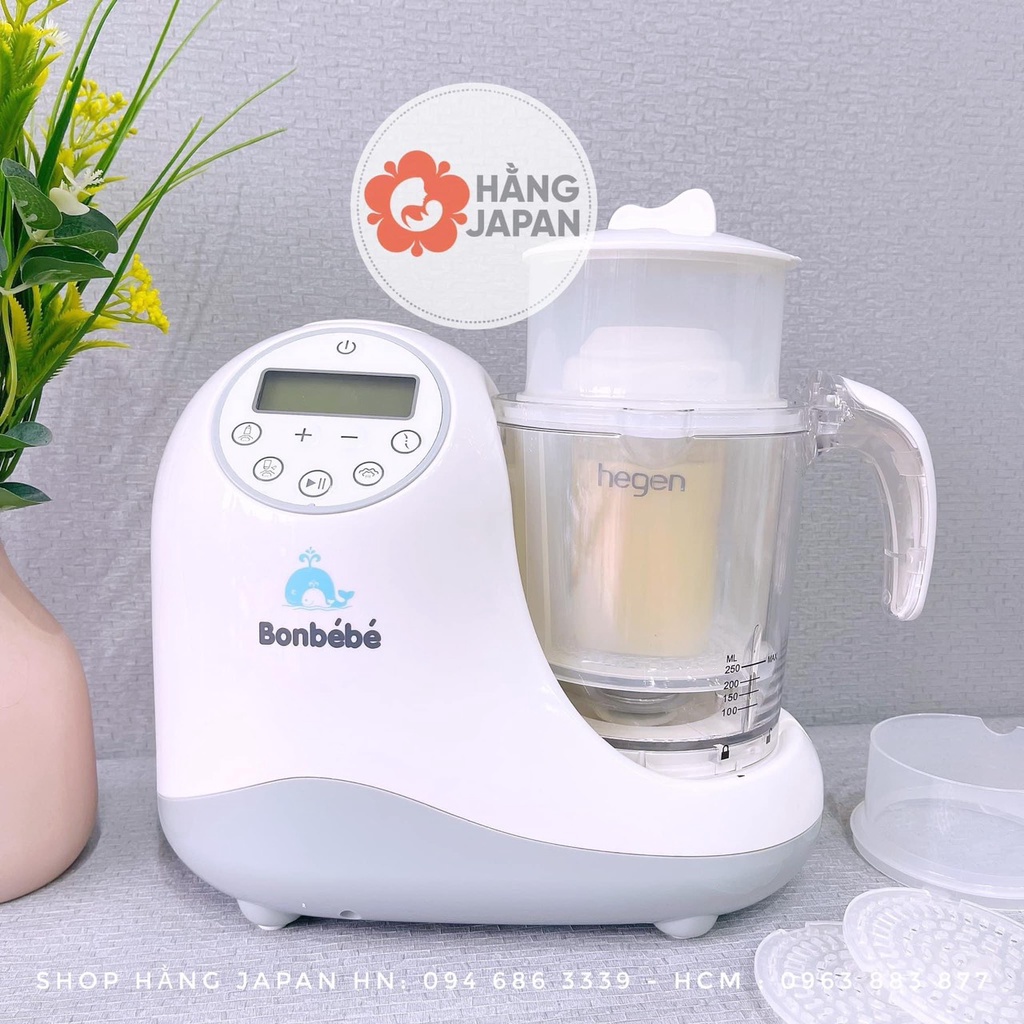 Máy xay hấp thức ăn đa năng Bonbebe BB - 10 tiệt trùng 5 trong 1 cho bé ăn dặm