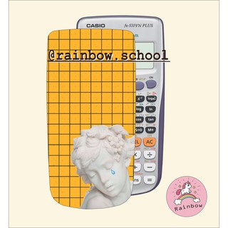 Miếng dán skin decal chất in theo yêu cầu máy tính casio  570 vn plus