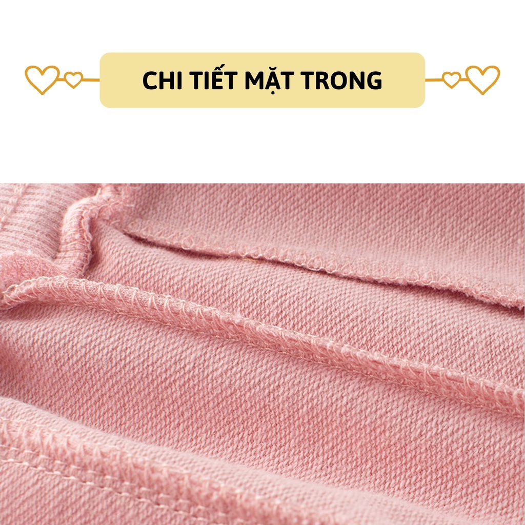 Quần thun dài bé gái 27Kids Quần thu đông nữ 100% Cotton cho trẻ từ 2-10 tuổi GLPE2