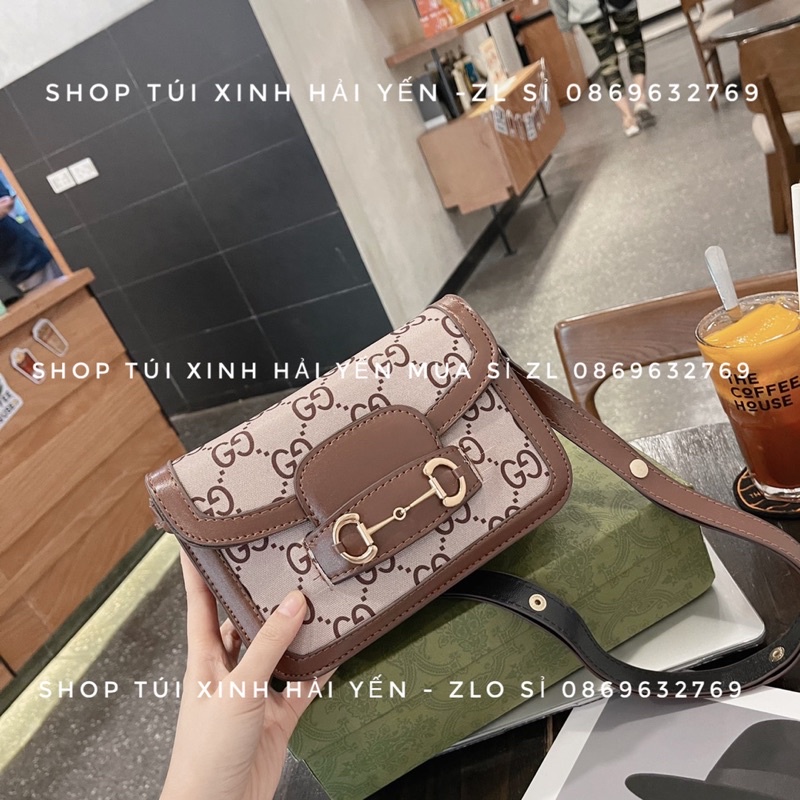 túi đeo chéo, đeo vai hoạ tiết in siêu xinh