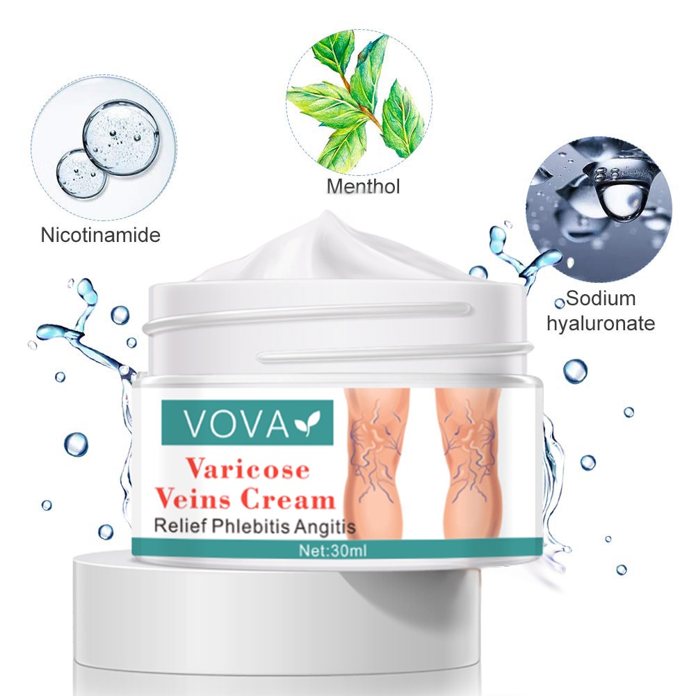 Kem giãn tĩnh mạch VOVA , sửa chữa các mao mạch, VOVA varicose veins cream 30ml