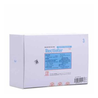 dung dịch bơm trực tràng RECTIOFAR 5 cái