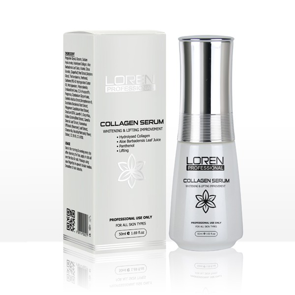 Loren Collagen Serum giúp xóa mờ các nếp nhăn và nâng cơ da mặt, làm trắng da chỉ sau 2 tuần sử dụng | BigBuy360 - bigbuy360.vn