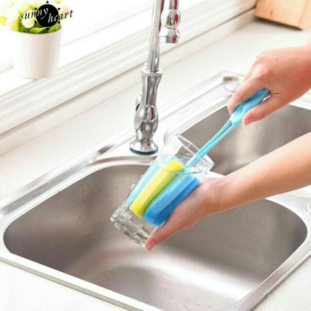 Dụng cụ cọ rửa bình sữa, ly, cốc