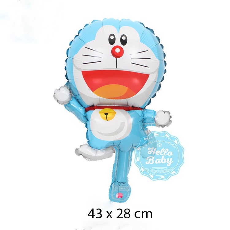 Bóng trang trí hình Doraemon các loại