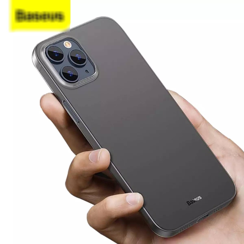 Ốp Lưng Baseus Sang Trọng Mới Nhất Cho iP 12 Pro Max / 12 Mini /12 Pro/ 12 Ốp Chống Sốc Siêu Mỏng Coque PP