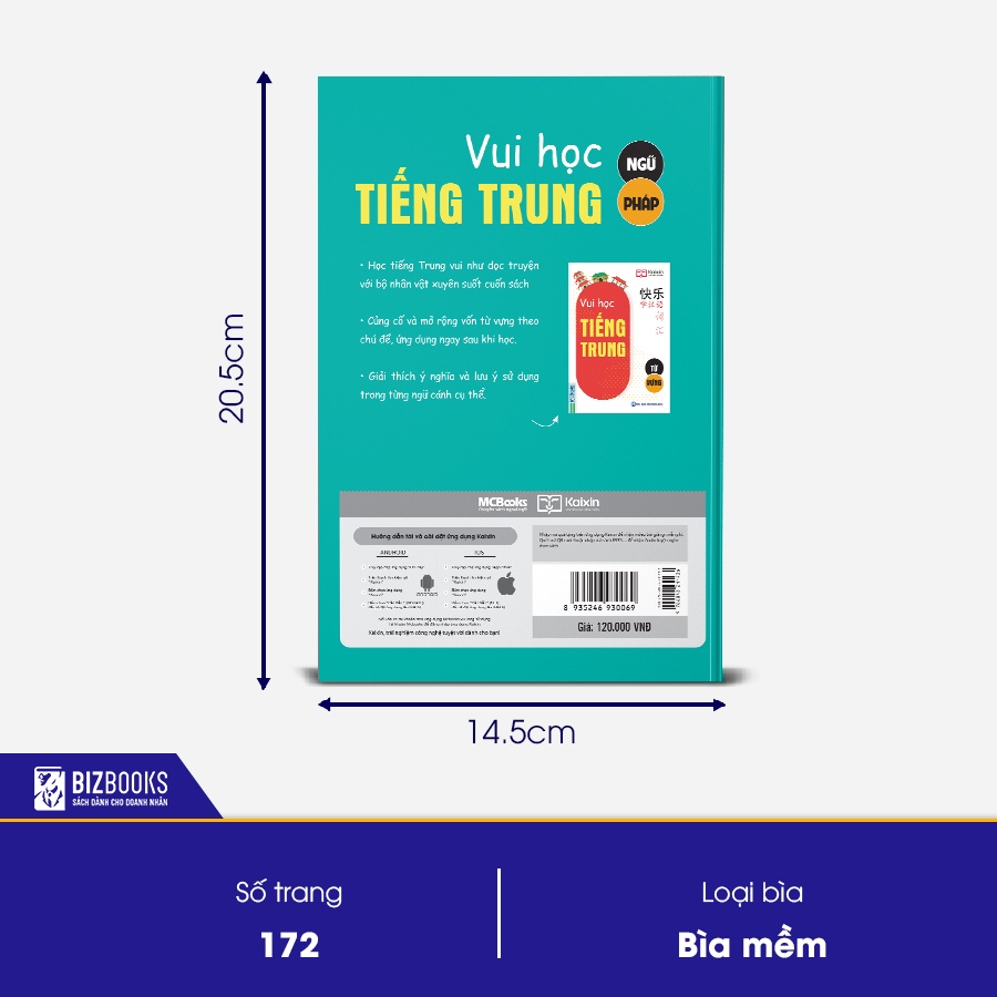 Sách Vui học tiếng Trung Ngữ Pháp (2020)