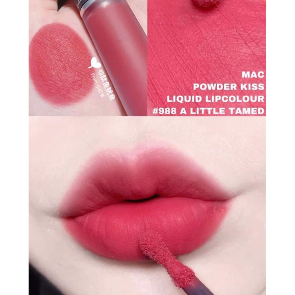 [100% AUTH] Son Kem Lỳ MAC Powder Kiss Liquid Lipcolour | Thế Giới Skin Care