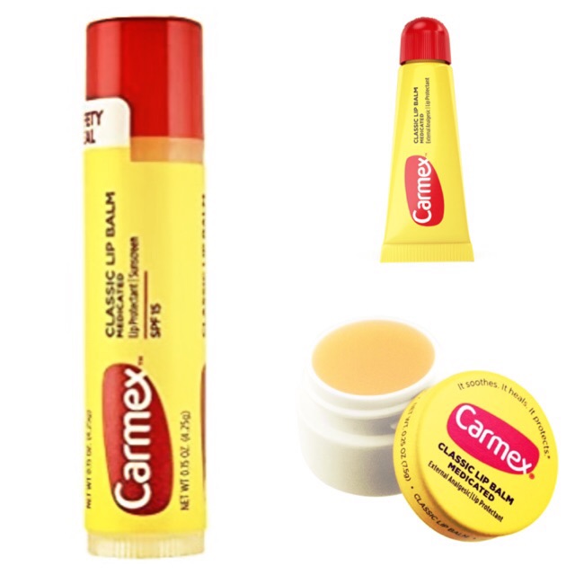 [Carmex] [Có sẵn, đủ bill] Son dưỡng môi Carmex Classic Lip Balm