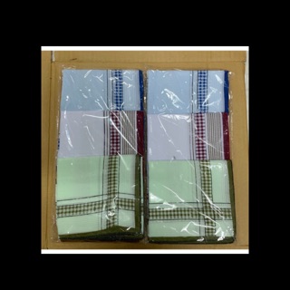 1Lốc/12 khăn mùi xoa nam