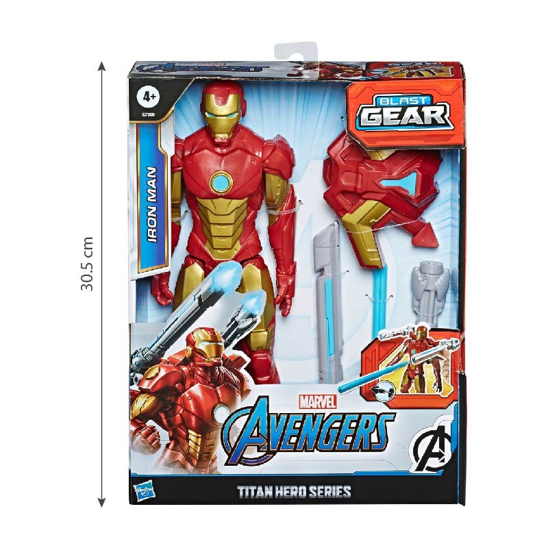 Đồ chơi Avengers siêu anh hùng Titan và phụ kiện Iron Man E7380