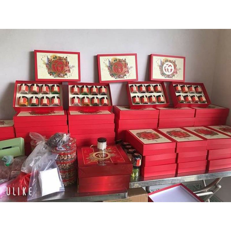 HỘP QUÀ TẾT 8 VỊ SIÊU NGON SIÊU SANG KÈM TÚI XÁCH | BigBuy360 - bigbuy360.vn