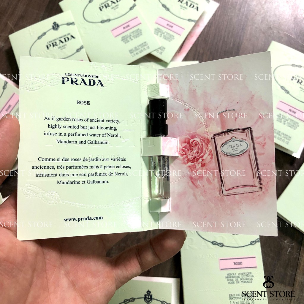 Scentstorevn - Vial chính hãng nước hoa Prada Infusion de Rose Edp [1.5ml]