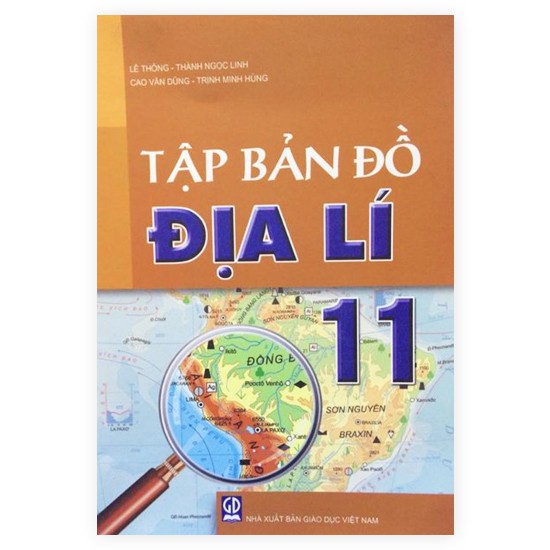 Sách - Tập Bản Đồ Địa Lí - Lớp 11 - 9786040197412