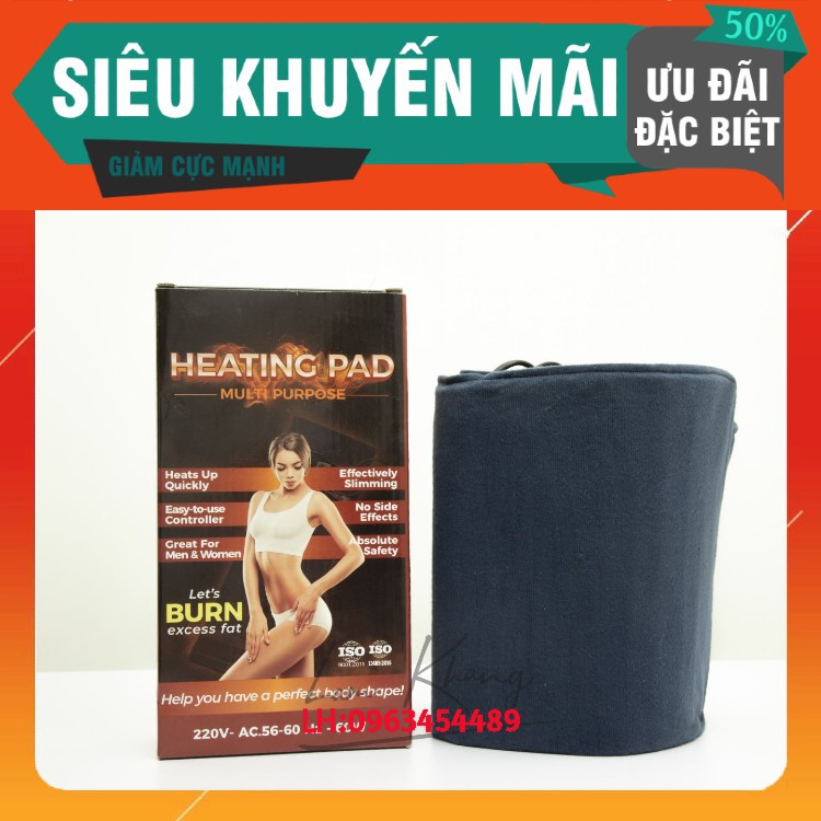 Đai Quấn Nóng Giảm Mỡ Heating Pad Nanocare